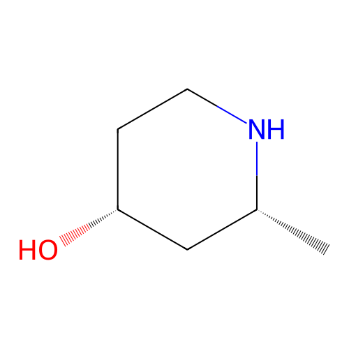 (2R,4R)-2-methylpiperidin-4-ol structure