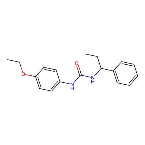 1-(4-Ethoxyphenyl)-3-(1-phenylpropyl)urea structure