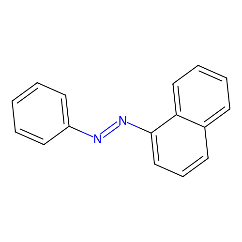 Diazene, naphthalenylphenyl- structure