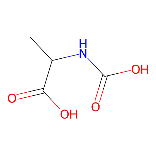 N-carboxy-dl-alanine structure