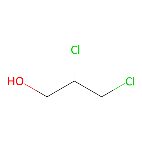 (2S)-2,3-Dichloropropan-1-OL structure