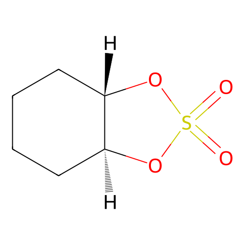 (3aS,7aS)-3a,4,5,6,7,7a-hexahydrobenzo[d][1,3,2]dioxathiole 2,2-dioxide structure