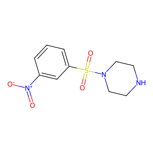 1-(3-Nitrobenzenesulfonyl)piperazine structure