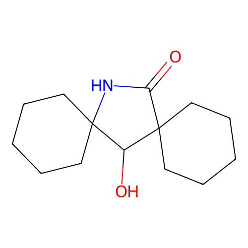 7-Hydroxy-14-azadispiro[5.1.5.2]pentadecan-15-one structure
