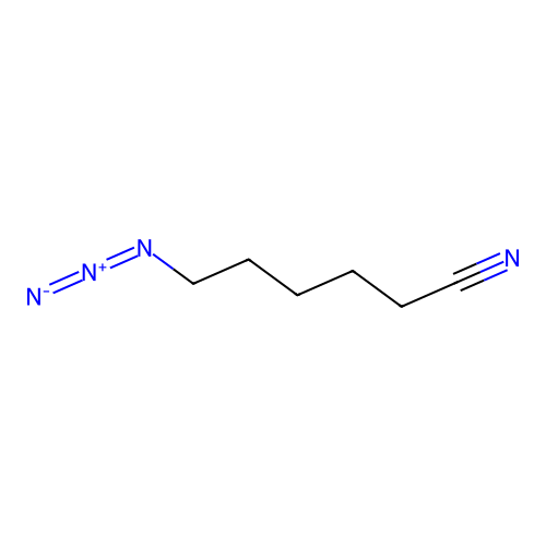 6-Azidohexanenitrile structure
