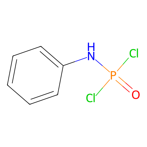 Phenylphosphoramidic dichloride structure