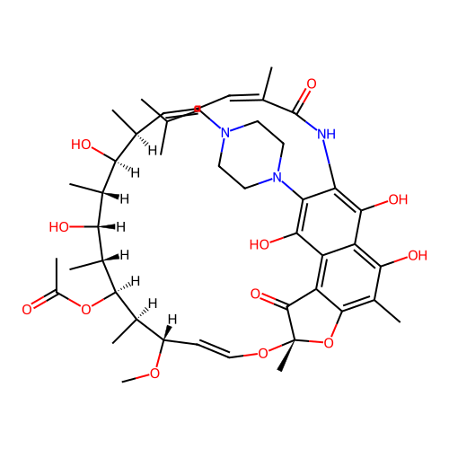 Rifandin structure