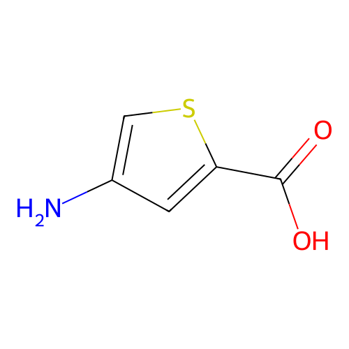 4-Aminothiophene-2-carboxylic acid structure