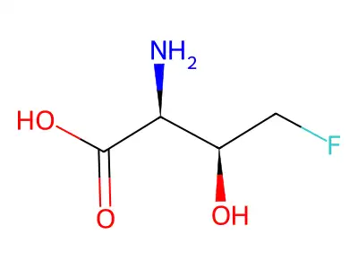 Threonine, 4-fluoro- structure