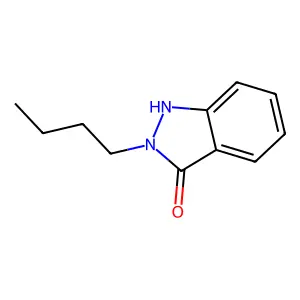 2-butyl-1,2-dihydro-3H-indazol-3-one structure