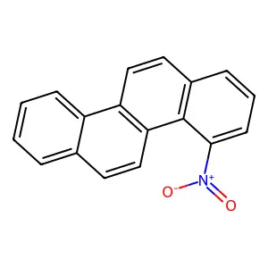 Chrysene, 4-nitro- structure
