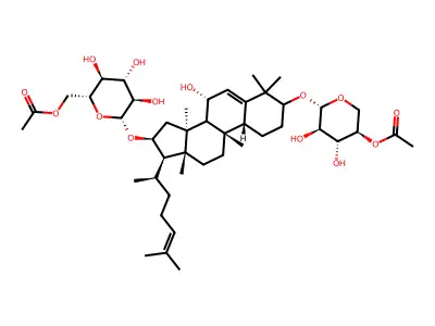 Hebevinoside II structure