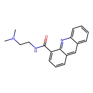 N-(2-(Dimethylamino)ethyl)acridine-4-carboxamide structure
