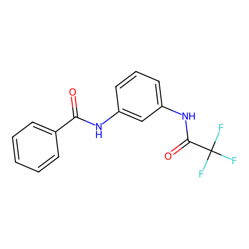 N-[3-(2,2,2-Trifluoroacetamido)phenyl]benzamide structure