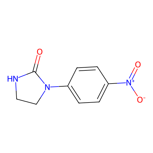 1-(4-Nitrophenyl)imidazolidin-2-one structure