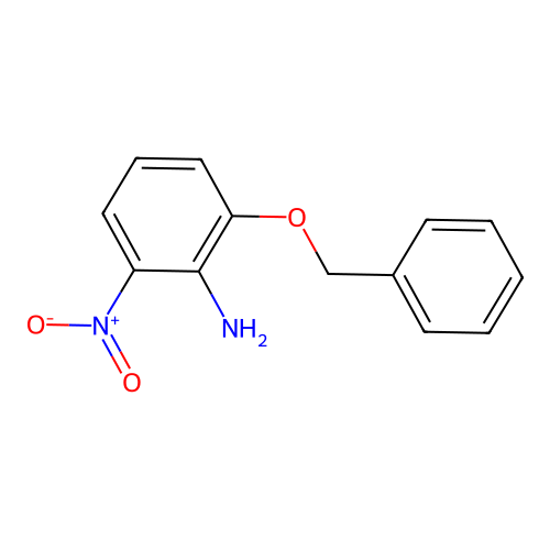2-Benzyloxy-6-nitroaniline structure
