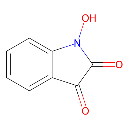 1-Hydroxy-1h-indole-2,3-dione structure
