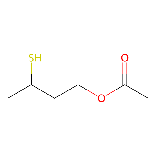 3-Mercapto-1-butyl acetate structure