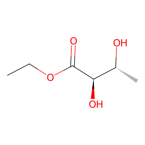 ethyl (2R,3R)-2,3-dihydroxybutanoate structure
