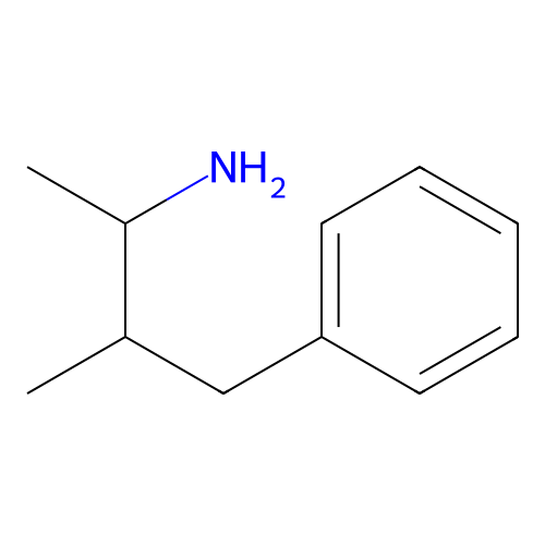 3-Methyl-4-phenyl-2-butanamine structure