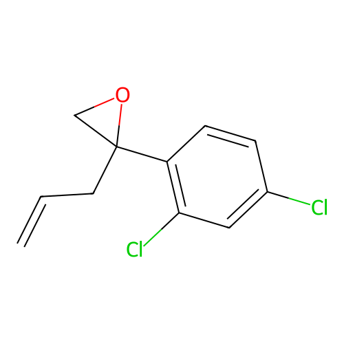 2-(2,4-Dichlorophenyl)-2-(2-propenyl)oxirane structure