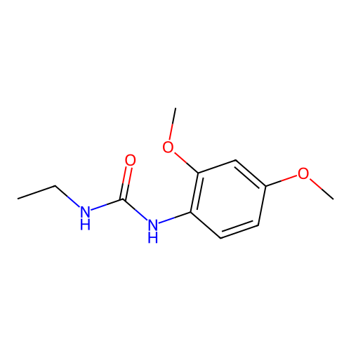 1-(2,4-Dimethoxyphenyl)-3-ethylurea structure