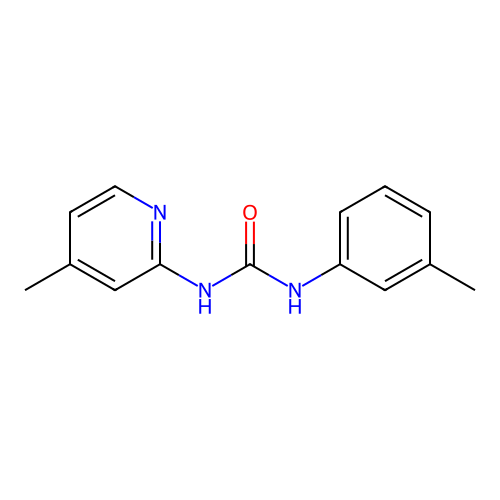 1-(3-Methylphenyl)-3-(4-methylpyridin-2-yl)urea structure