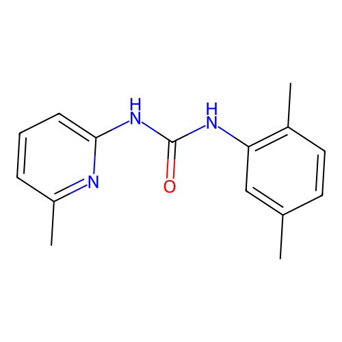 1-(2,5-Dimethylphenyl)-3-(6-methylpyridin-2-yl)urea structure