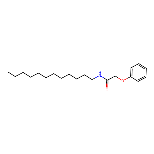 Acetamide, N-dodecyl-2-phenoxy- structure