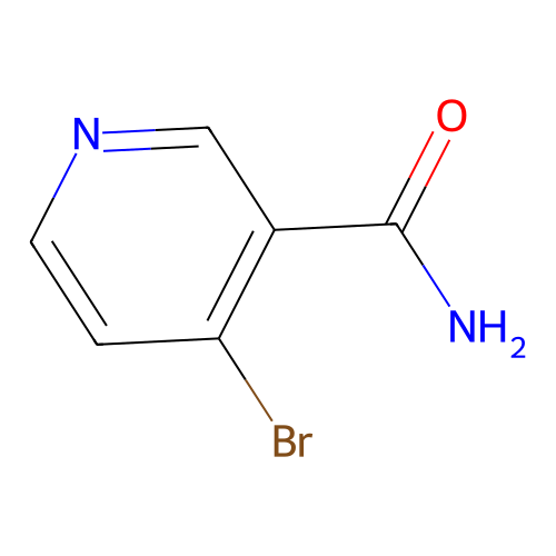 4-Bromopyridine-3-carboxamide structure