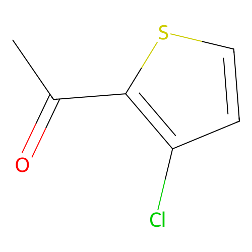 2-Acetyl-3-chlorothiophene structure