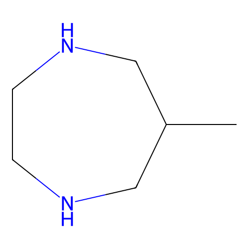 6-Methyl-1,4-diazepane structure