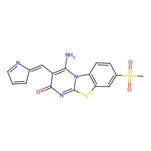 C16H12N4O3S2 structure