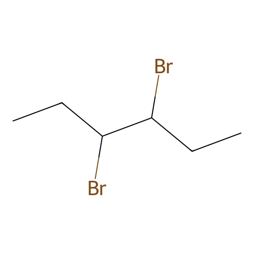 3,4-Dibromohexane structure
