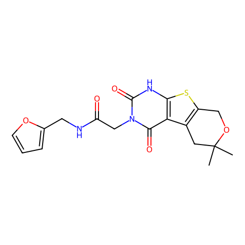 C18H19N3O5S structure