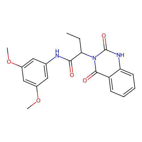N-(3,5-dimethoxyphenyl)-2-(2-hydroxy-4-oxoquinazolin-3(4H)-yl)butanamide structure