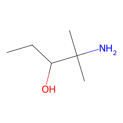 2-Amino-2-methyl-pentan-3-OL structure