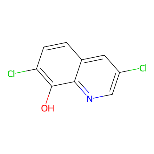 8-Quinolinol, 3,7-dichloro- structure