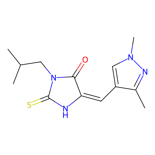 C13H18N4OS structure