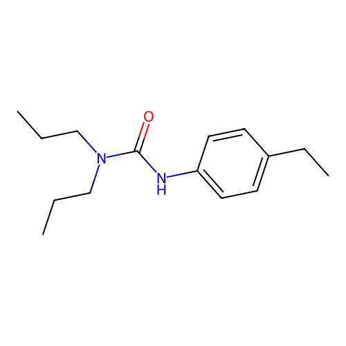 3-(4-Ethylphenyl)-1,1-dipropylurea structure
