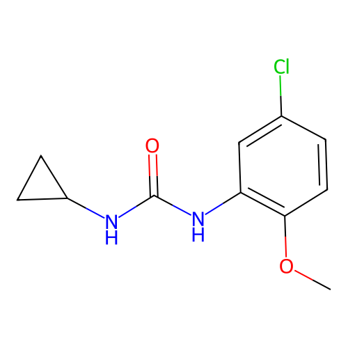 1-(5-Chloro-2-methoxyphenyl)-3-cyclopropylurea structure