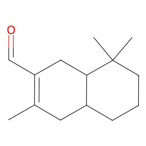 3,8,8-Trimethyl-1,4,4a,5,6,7,8,8a-octahydronaphthalene-2-carbaldehyde structure