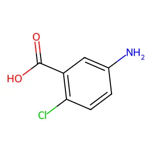 5-Amino-2-chlorobenzoic acid structure
