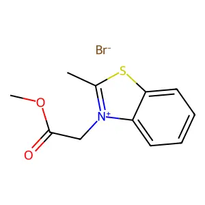 Methyl 2-(2-methylbenzothiazol-3-yl)acetate Bromide structure