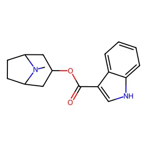 托烷司琼 structure