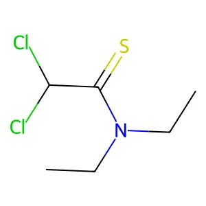2,2-dichloro-N,N-diethylethanethioamide structure