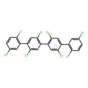 Octachloroquaterphenyl structure
