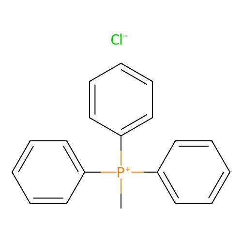 Methyltriphenylphosphonium chloride structure