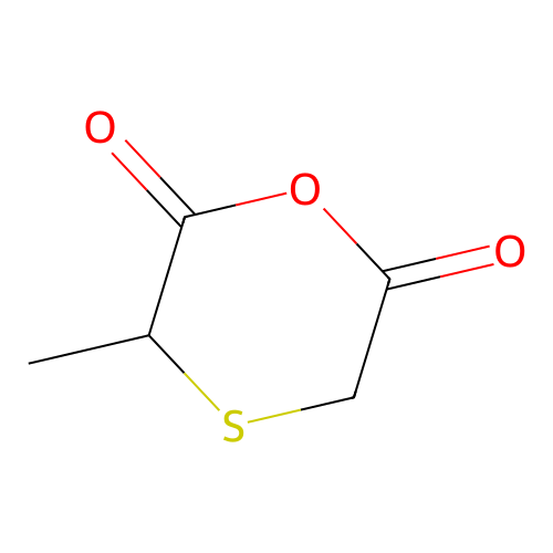 3-Methyl-1,4-oxathiane-2,6-dione structure