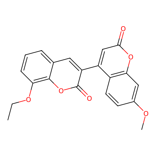 8-Ethoxy-3-(7-methoxy-2-oxochromen-4-yl)chromen-2-one structure